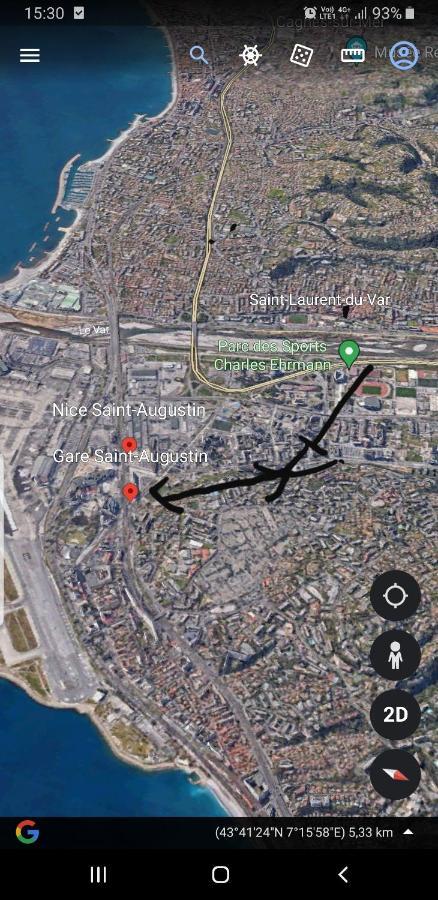 Appartements Renove 2023 Proche Aeroport 5Min, Gare Sncf 2 Min, Tramway Au Pied De L'Immeuble , Parking Possible, Renovated Apartments 2023 Near The Airport 5 Min, Train Station 2 Min, Tram Next To The Building 1 Min, Parking Possible Nice Exterior photo